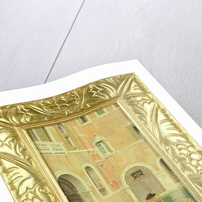 Rio della Guerra, Venice, 1921 by Joseph Edward Southall