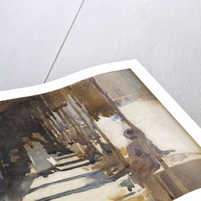 The Bazaar at Vringa by Arthur Melville