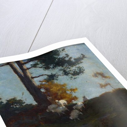 Hillside with Sheep by Charles Hodge Mackie