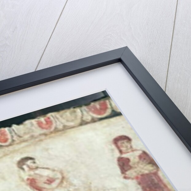 Warriors fighting by Etruscan