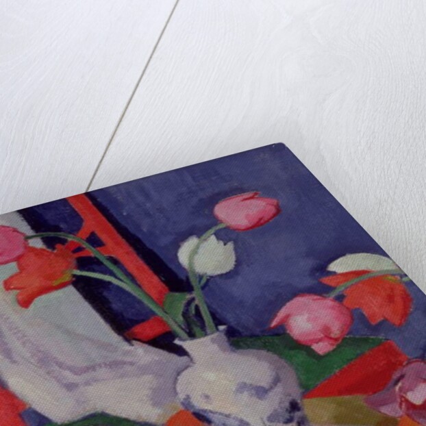 Tulips and Fruit, c.1919 by Samuel John Peploe