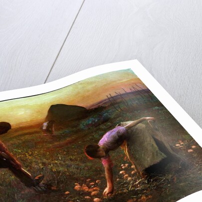 The Allotment Garden by George Clausen