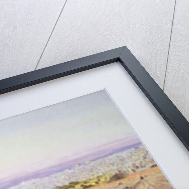 Jerusalem from the Mount of Olives, Sunrise, 1859 by Edward Lear