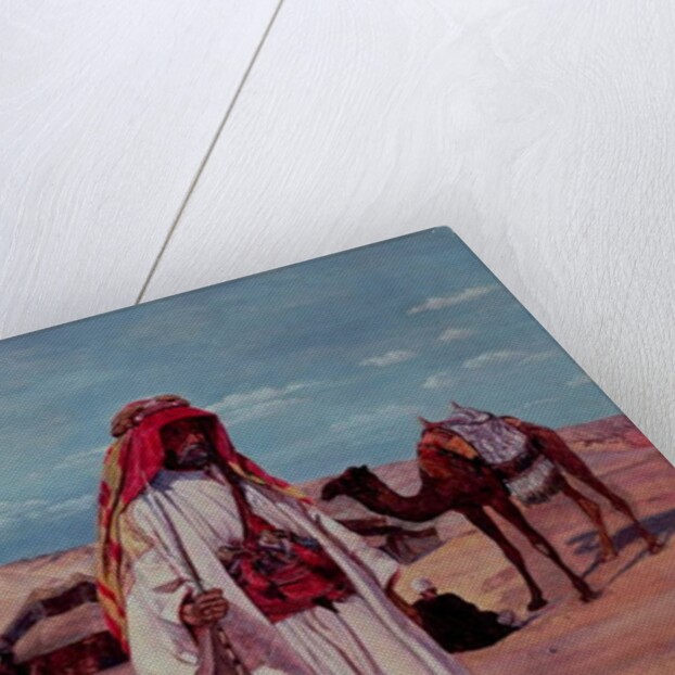 Sir Richard Burton in Arab Dress, 1854 by Thomas Seddon