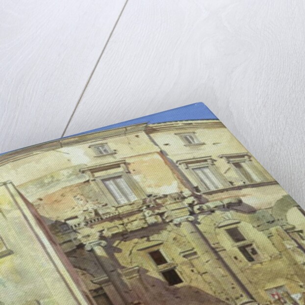 Theatre of Marcellus, Rome by Thomas Hartley Cromek