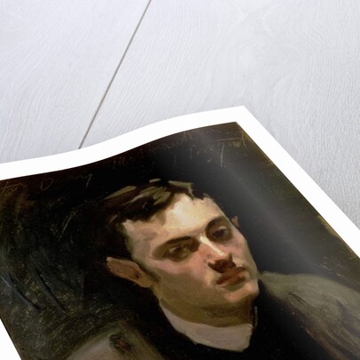 Portrait of Albert de Belleroche by John Singer Sargent