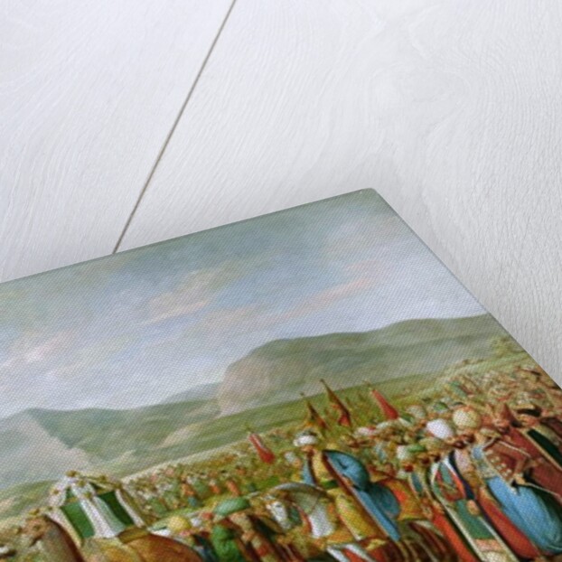 Emir Bechir Shihab II, Ruler of the Lebanon, Rendering Homage to Ibrahim Pasha, before St Jean d'Acre in 1831 by Georg Emanuel Opitz