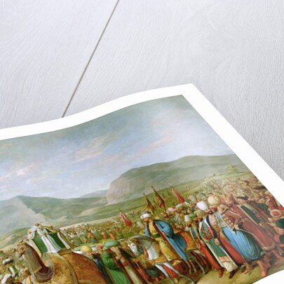 Emir Bechir Shihab II, Ruler of the Lebanon, Rendering Homage to Ibrahim Pasha, before St Jean d'Acre in 1831 by Georg Emanuel Opitz