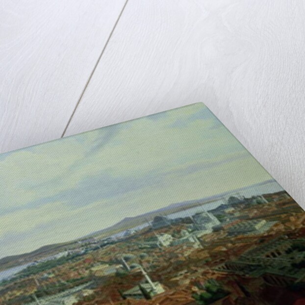 Panorama of Constantinople from the Suleymaniye Camii, 1844 by Hubert Sattler
