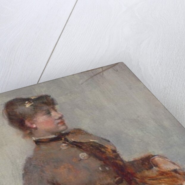 Portrait of a seated lady, 1887 by John Lavery