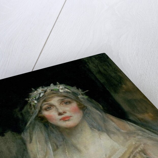 Portrait of a Bride by James Jebusa Shannon