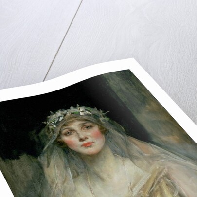 Portrait of a Bride by James Jebusa Shannon
