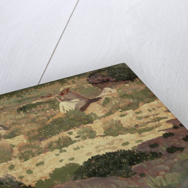 Near Cassis, 1913 by Derwent Lees