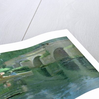 The Bridge at Grez, 1883 by John Lavery