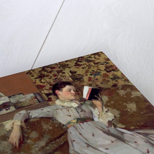 Caterina Reading a Book, c.1888 by James Kerr-Lawson