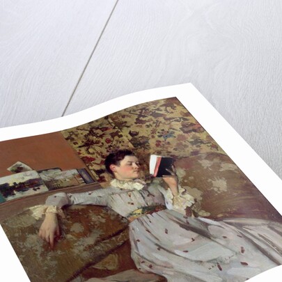 Caterina Reading a Book, c.1888 by James Kerr-Lawson