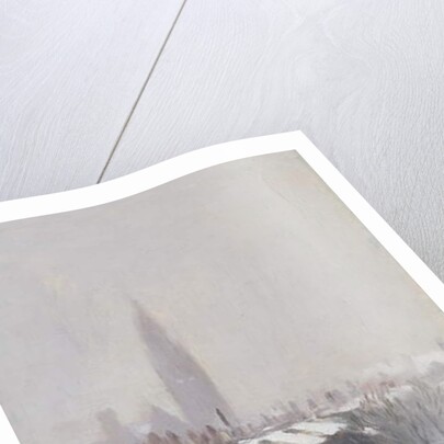 Duke Street under Snow, Edinburgh, 1870 by George Reid