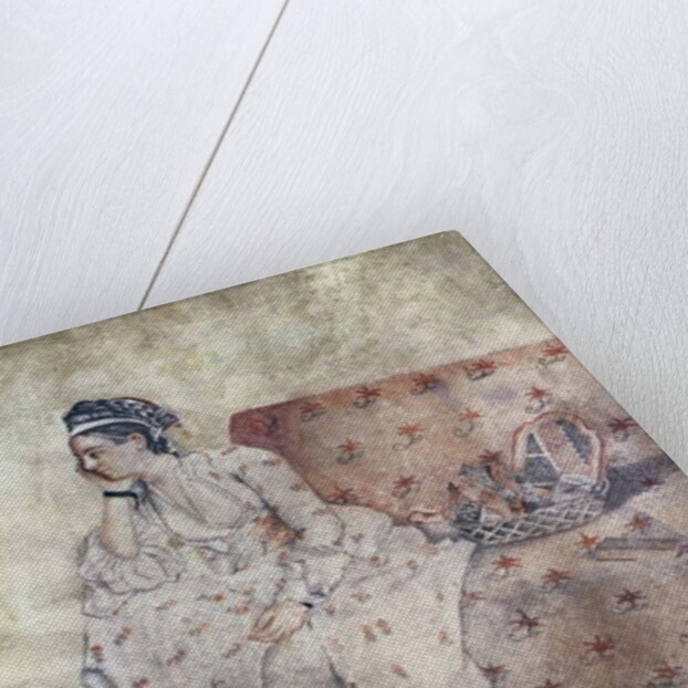 Portrait of Mary Gunning, Countess of Coventry by E. Lyttleton