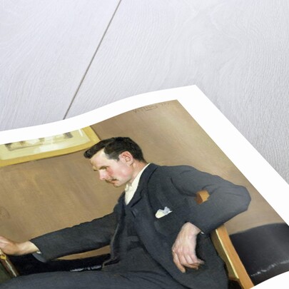 The Man in the Grey Suit, 1890 by William Strang