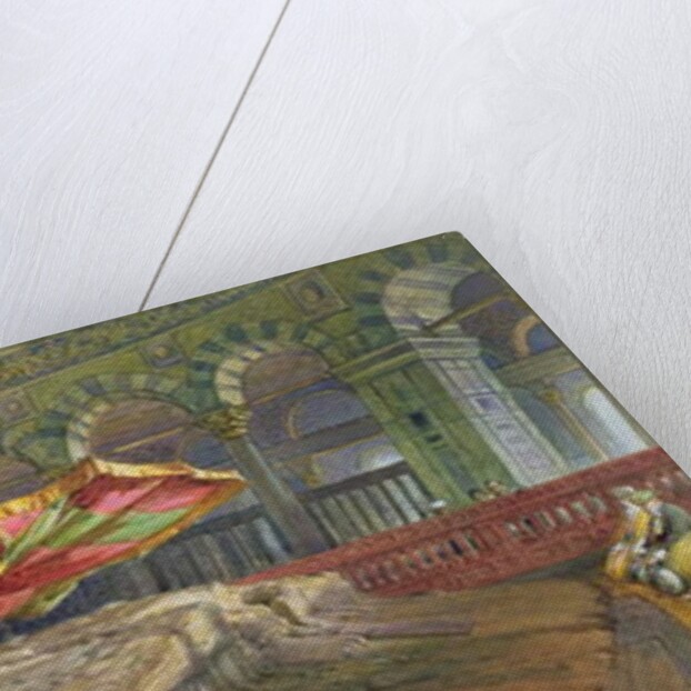 The Sakrah or Sacred Rock, Jerusalem, 1876 by William 'Crimea' Simpson