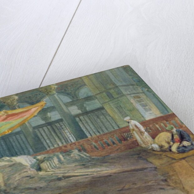 The Sakrah or Sacred Rock, Jerusalem, 1879 by William 'Crimea' Simpson