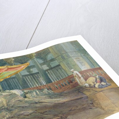 The Sakrah or Sacred Rock, Jerusalem, 1879 by William 'Crimea' Simpson