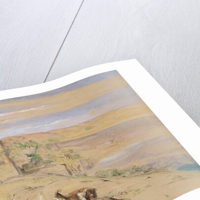 The Hypaethral Temple at Philae, 1850 by John Frederick Lewis