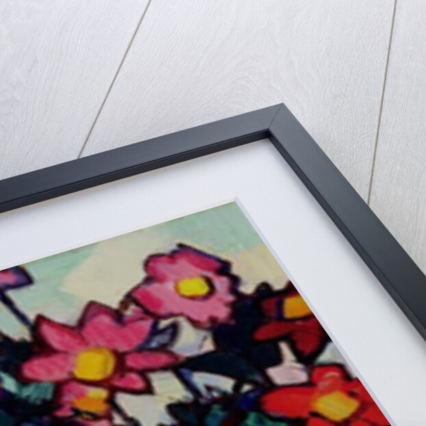 Still life of dahlias and fruit, c.1910-12 by Samuel John Peploe