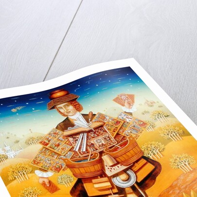 The Card Seller, 2003 by Frances Broomfield