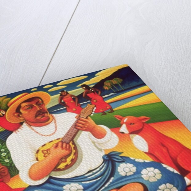 Gauguin's Fantasy Island, 2005 by Frances Broomfield