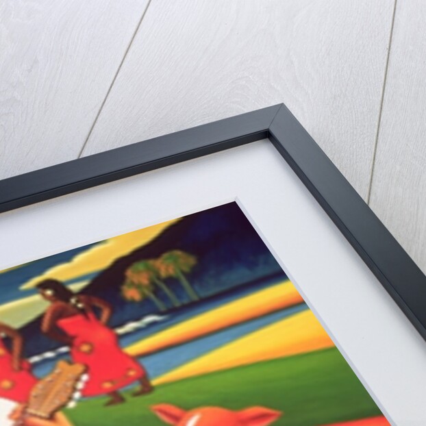 Gauguin's Fantasy Island, 2005 by Frances Broomfield