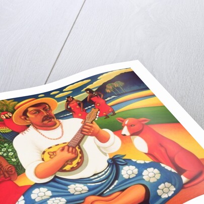 Gauguin's Fantasy Island, 2005 by Frances Broomfield