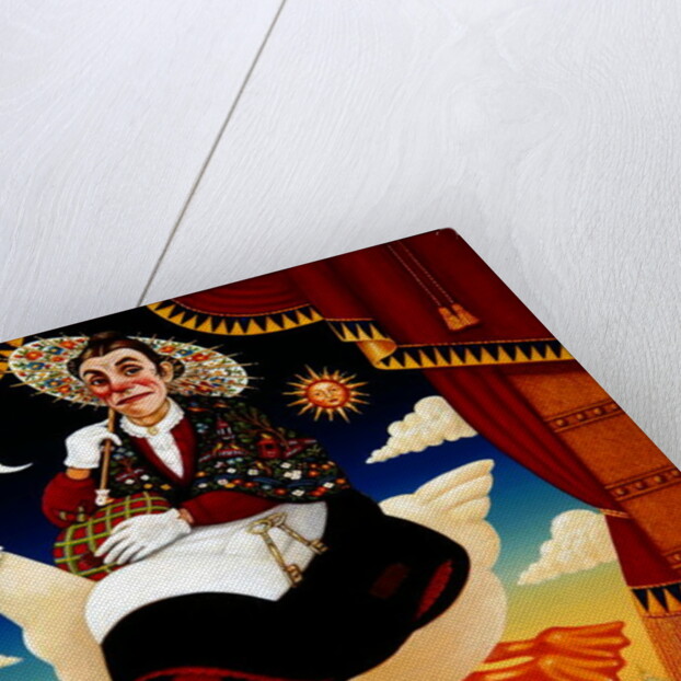 Dan Leno as Mother Goose, 1996 by Frances Broomfield