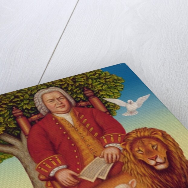 J.S. Bach's Peaceable Kingdom, 2000 by Frances Broomfield