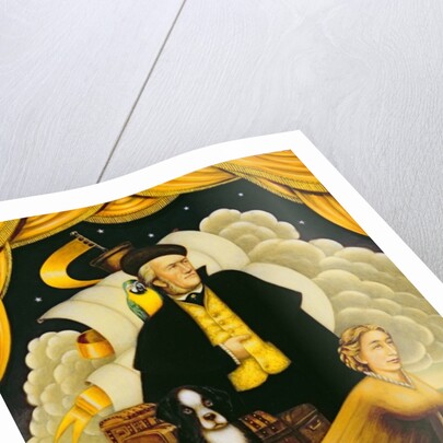 Wagner, the Flying Dutchman, 2001 by Frances Broomfield