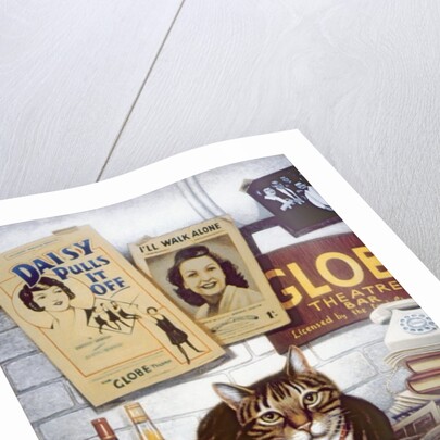 Beerbohm, the theatre cat by Frances Broomfield