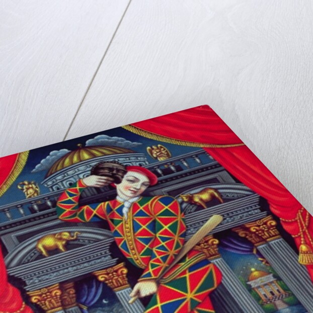 Harlequin at the Gates of Horn and Ivory, 2007 by Frances Broomfield