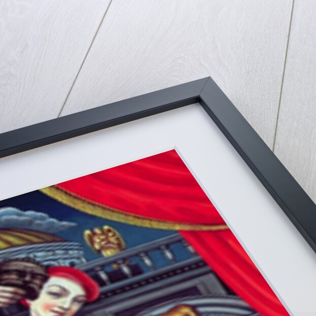 Harlequin at the Gates of Horn and Ivory, 2007 by Frances Broomfield