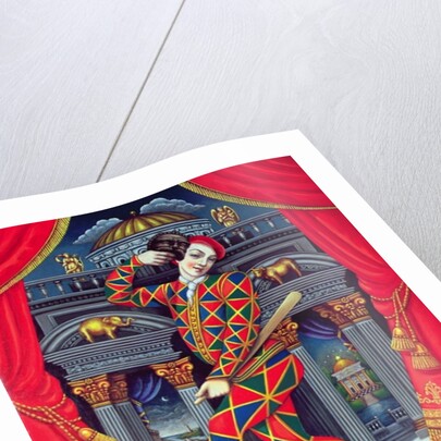 Harlequin at the Gates of Horn and Ivory, 2007 by Frances Broomfield