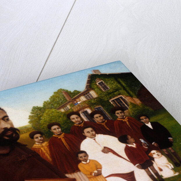 Haile Selassie in Exile, 1987 by Frances Broomfield