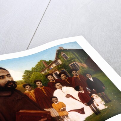 Haile Selassie in Exile, 1987 by Frances Broomfield