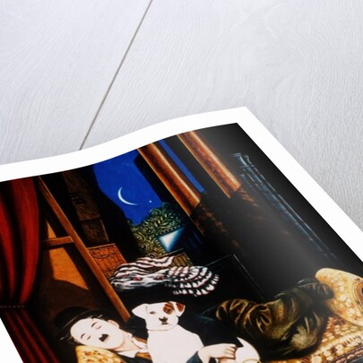 Charlie Chaplin and 'Scraps', 1992 by Frances Broomfield