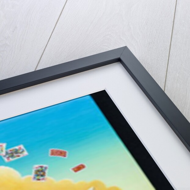 Alice and the White Rabbit, 2013 by Frances Broomfield