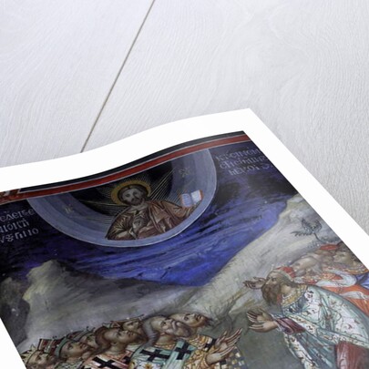 Christ in glory controling the temporal and spiritual forces by Anonymous