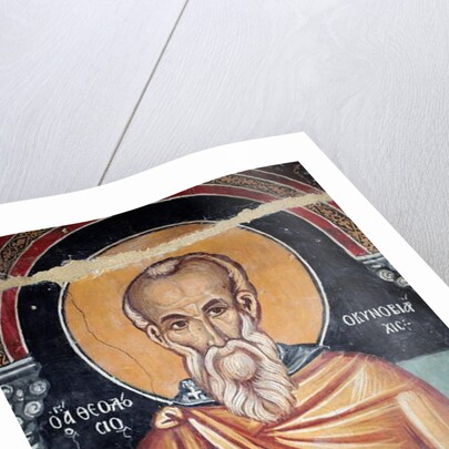 Byzantine fresco by Anonymous