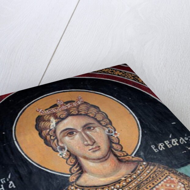 Byzantine fresco by Anonymous