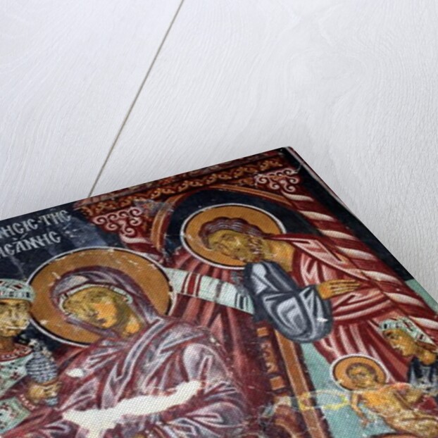 Byzantine fresco by Anonymous