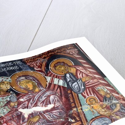 Byzantine fresco by Anonymous