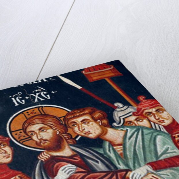 Byzantine fresco by Anonymous