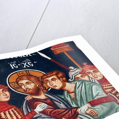 Byzantine fresco by Anonymous